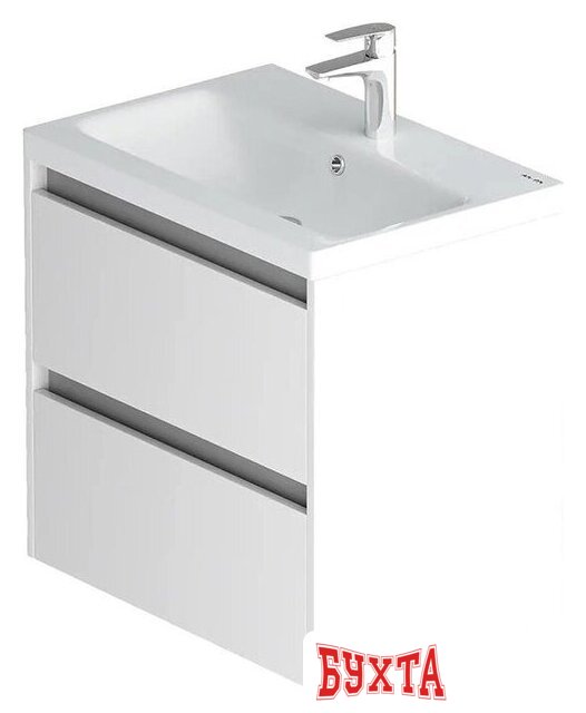 Мебель для ванных комнат AM.PM Тумба с умывальником Pulse M91-FHX0602-WCC0602WG 1