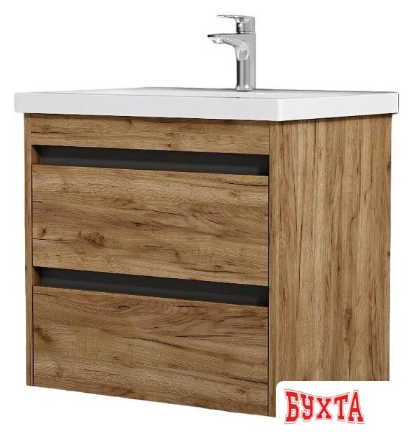 Мебель для ванных комнат AM.PM Тумба с умывальником Pulse M91-FHX0602OF-WCC0602WG 1