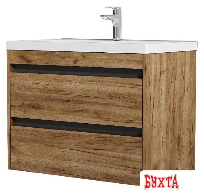 Мебель для ванных комнат AM.PM Тумба с умывальником Pulse M91-FHX0752OF-WCC0752WG 1