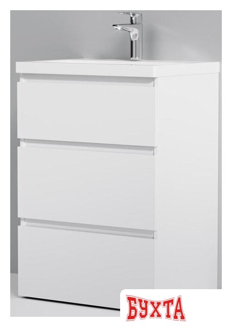 Мебель для ванных комнат AM.PM Тумба под умывальник Gem S 60 M91FSX0602WG (белый) 3