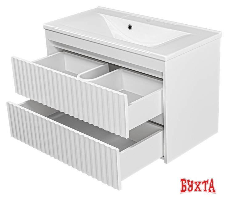 Мебель для ванных комнат Brevita Тумба под умывальник Balaton 90 BAL-06090-01-01П2Я 3