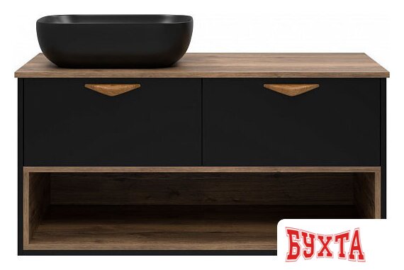 Мебель для ванных комнат Brevita Тумба под умывальник Bergen 105 BER-07105-19-02-2Я 1