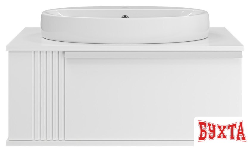 Мебель для ванных комнат Brevita Тумба под умывальник Savoy 80 SAV-09080-0101Я 2