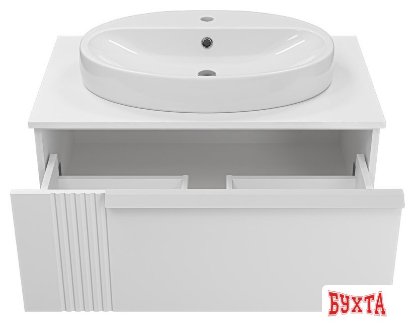 Мебель для ванных комнат Brevita Тумба под умывальник Savoy 80 SAV-09080-0101Я 3