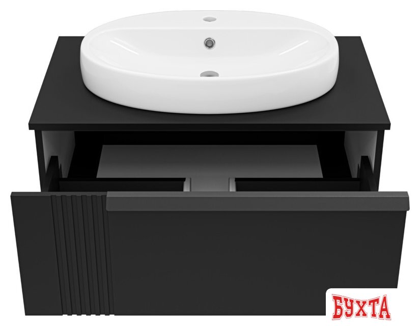 Мебель для ванных комнат Brevita Тумба под умывальник Savoy 80 SAV-09080-0301Я 2