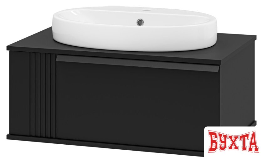 Мебель для ванных комнат Brevita Тумба под умывальник Savoy 80 SAV-09080-0301Я 3