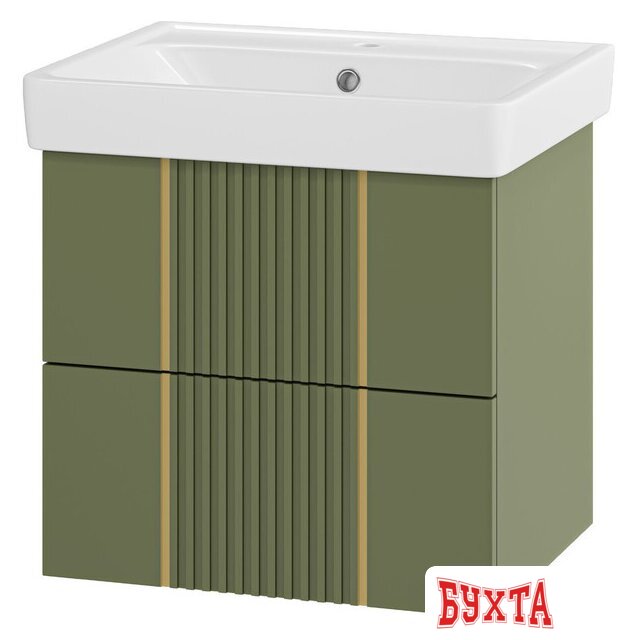 Мебель для ванных комнат Brevita Тумба под умывальник Vega 60 VEG-09060-0802Я 1