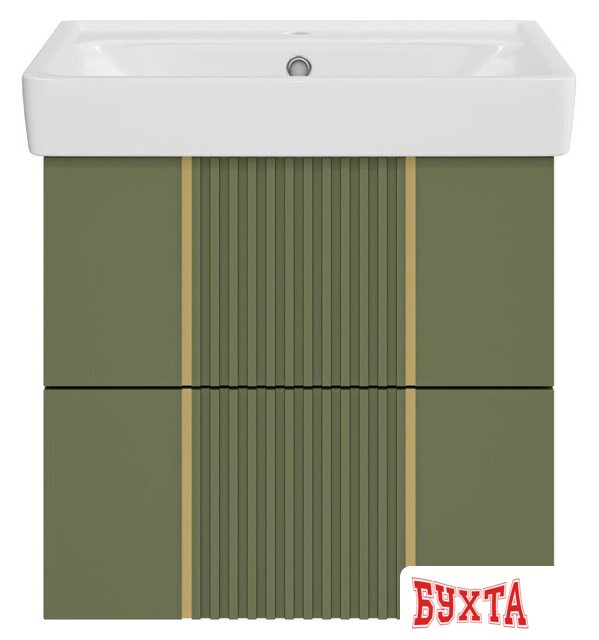 Мебель для ванных комнат Brevita Тумба под умывальник Vega 60 VEG-09060-0802Я 2