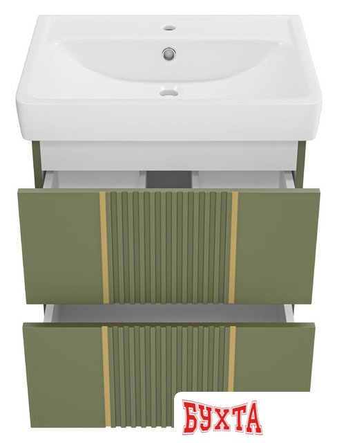 Мебель для ванных комнат Brevita Тумба под умывальник Vega 60 VEG-09060-0802Я 4