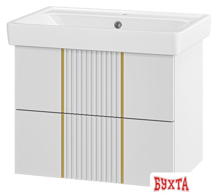 Мебель для ванных комнат Brevita Тумба под умывальник Vega 70 VEG-09070-0102Я 1