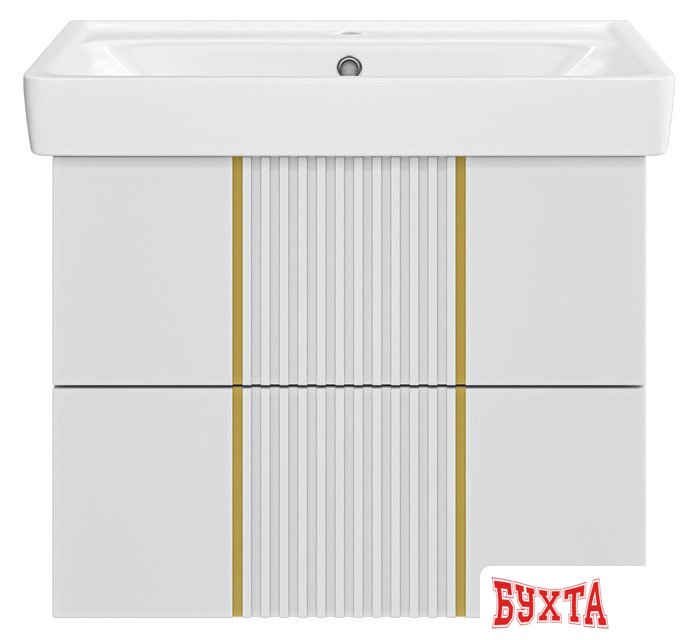 Мебель для ванных комнат Brevita Тумба под умывальник Vega 70 VEG-09070-0102Я 2