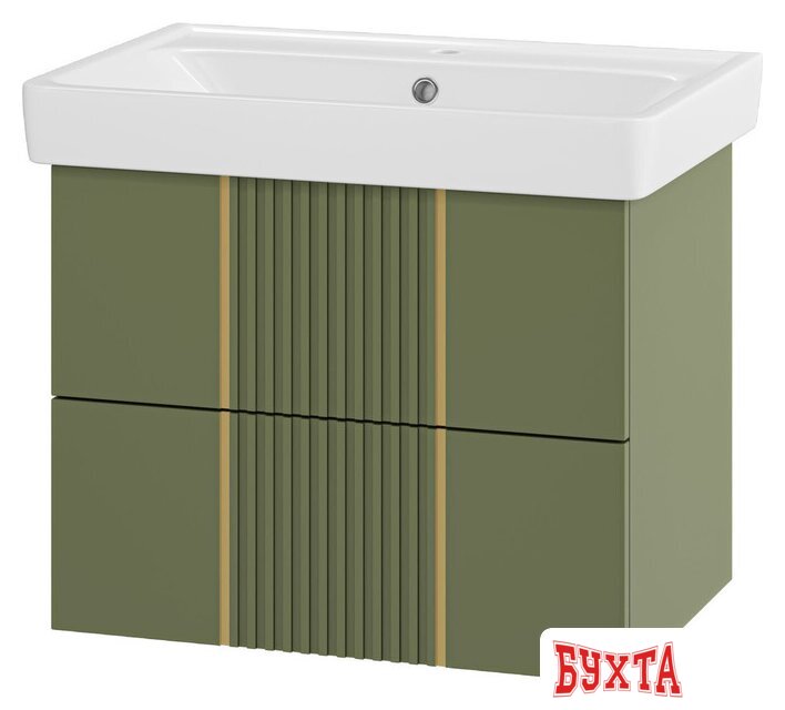 Мебель для ванных комнат Brevita Тумба под умывальник Vega 70 VEG-09070-0802Я 1