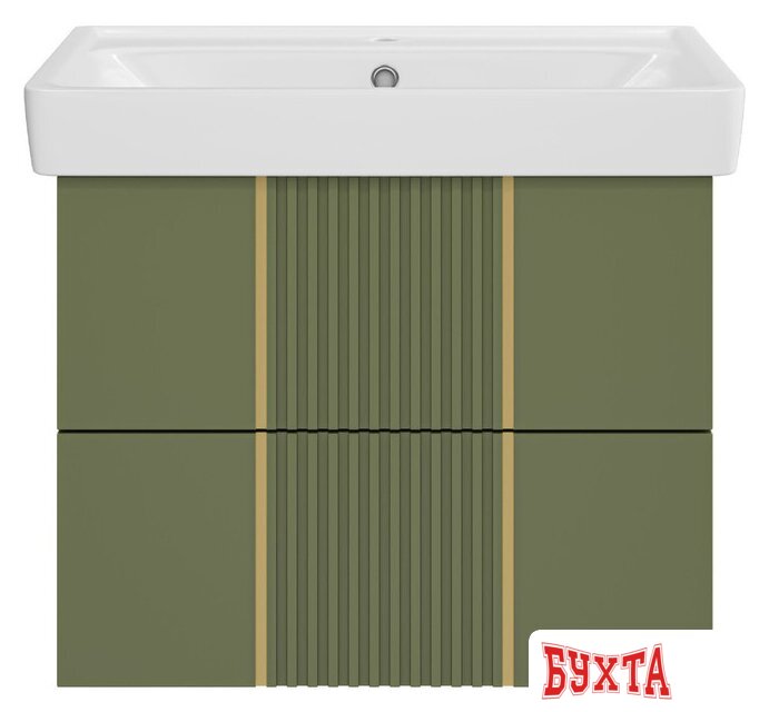 Мебель для ванных комнат Brevita Тумба под умывальник Vega 70 VEG-09070-0802Я 2