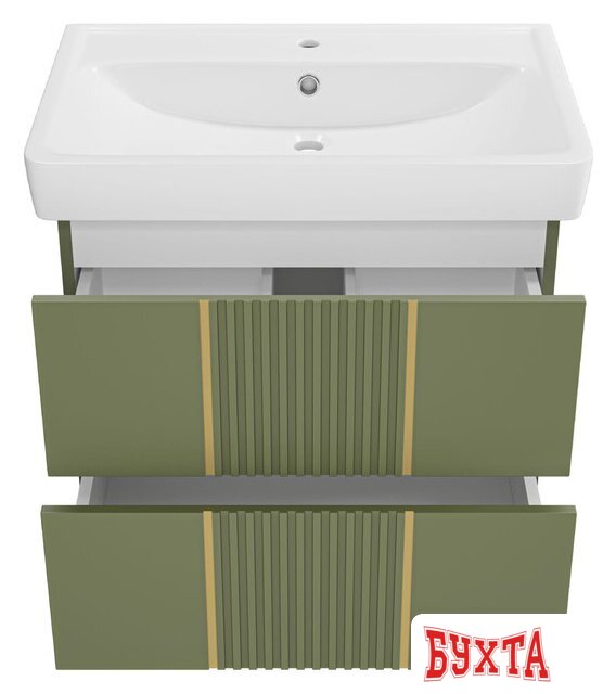 Мебель для ванных комнат Brevita Тумба под умывальник Vega 70 VEG-09070-0802Я 4