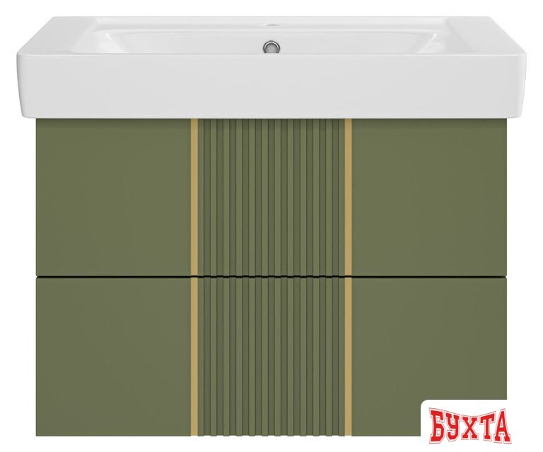 Мебель для ванных комнат Brevita Тумба под умывальник Vega 80 VEG-09080-0802Я 2