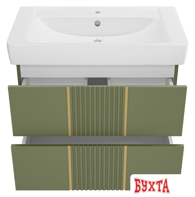 Мебель для ванных комнат Brevita Тумба под умывальник Vega 80 VEG-09080-0802Я 4