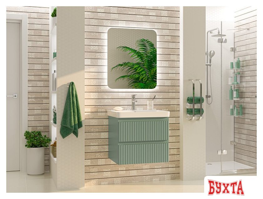 Мебель для ванных комнат Brevita Тумба под умывальник Victory 60 VIC-09060-0802Я 5