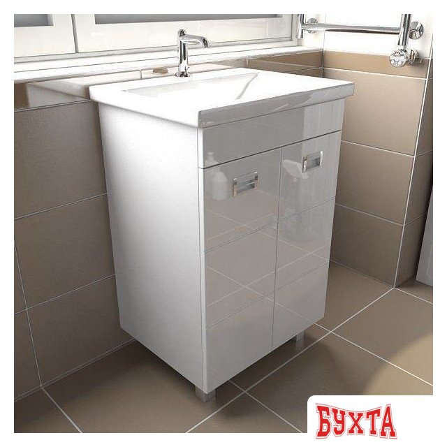 Мебель для ванных комнат Emmy Тумба под умывальник Монтана 50