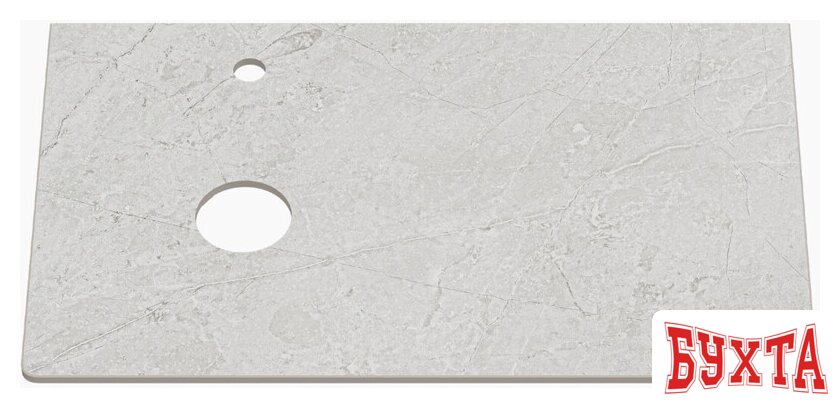 Мебель для ванных комнат Misty Столешница Роял 80 MA01-80 (серый) 1