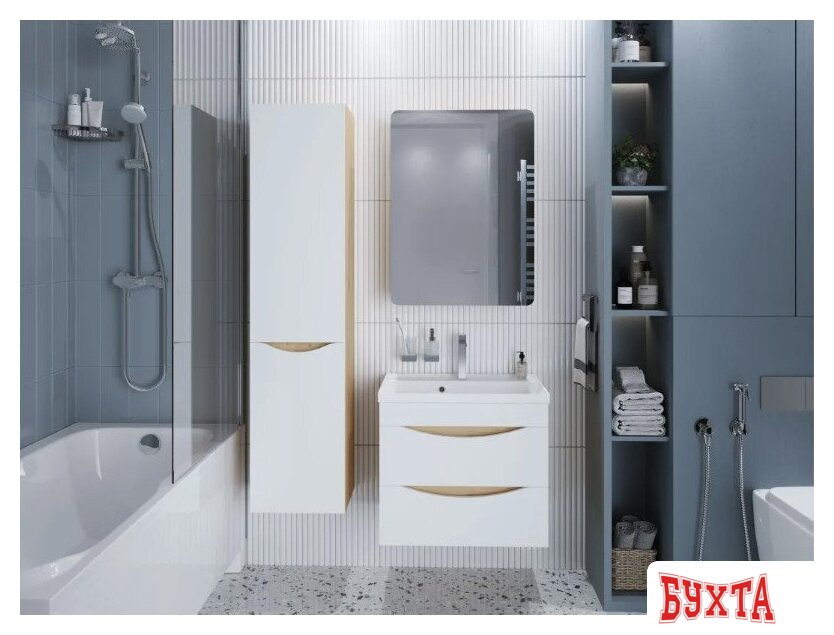 Мебель для ванных комнат Axus Тумба под умывальник Найроби 60 4