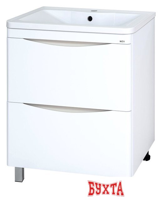 Мебель для ванных комнат Misty Тумба под умывальник Атлантик 100 П-Атл-01100-0112Я 2