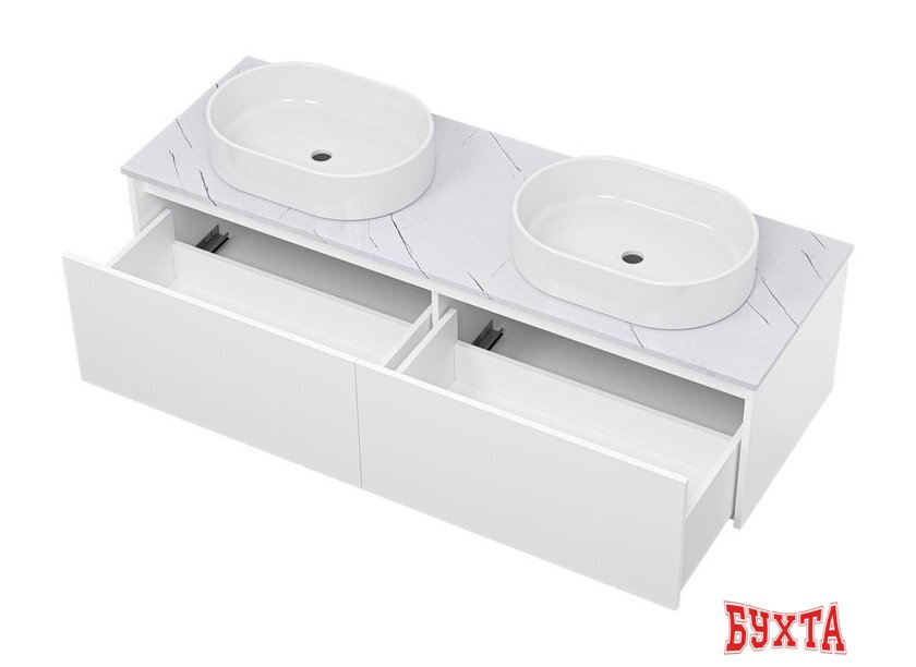 Мебель для ванных комнат Misty Тумба под умывальник Виста 150 П-Вис-09150-012Я 4