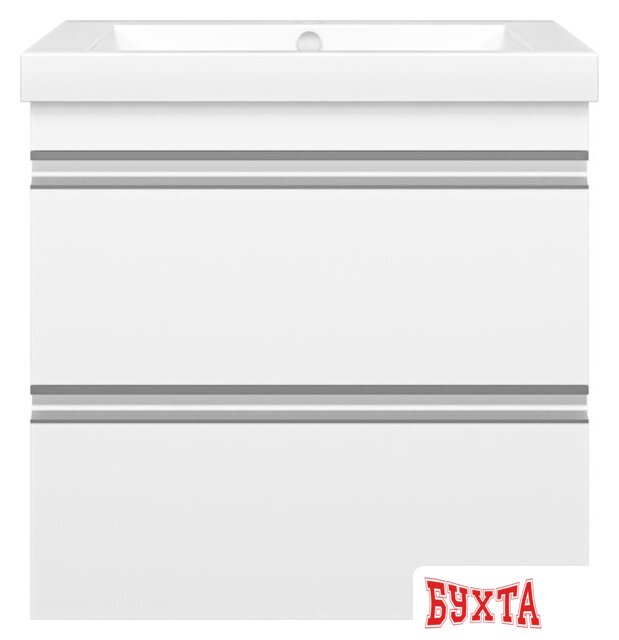 Мебель для ванных комнат Misty Тумба под умывальник Ингрид 60 П-Инг-01060-011П2Я