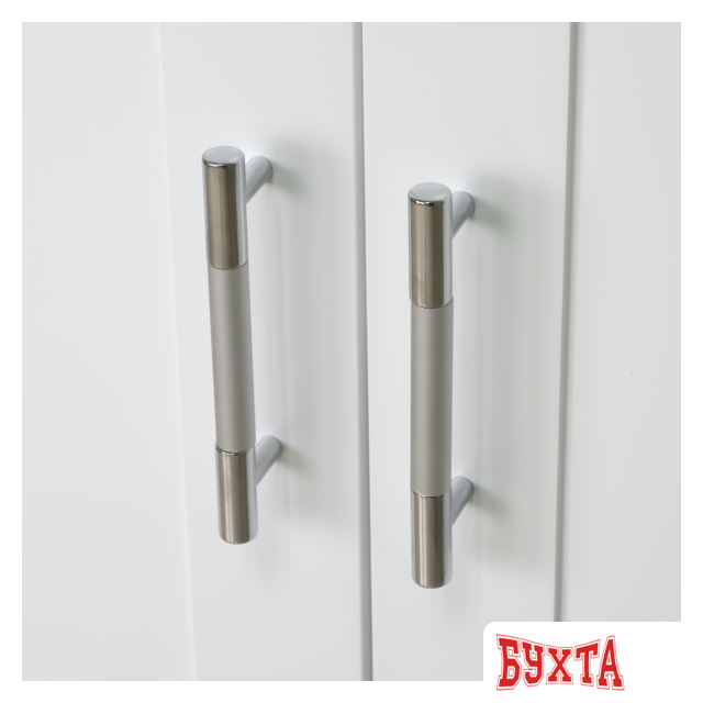 Мебель для ванных комнат Misty Купер - 90 Тумба напольная с 4 ящ. левая, белая эмаль - П-Куп01090-0124ЯЛ 3