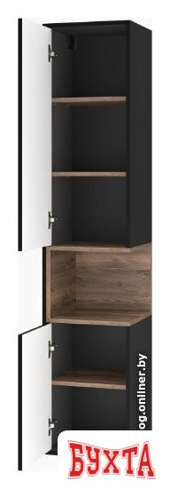 Мебель для ванных комнат Brevita Шкаф-пенал для ванной Bergen 35 BER-05035-02-19-ПоЛ 4