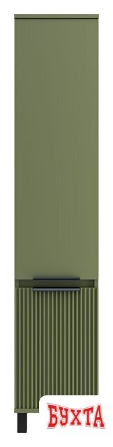 Мебель для ванных комнат Brevita Шкаф-пенал Enfida 35 ENF-05035-0801L (левый, зеленый)