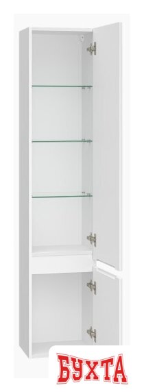 Мебель для ванных комнат Brevita Шкаф-пенал Victory 35 VIC-05035-010R (белый матовый) 4