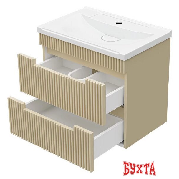 Мебель для ванных комнат Brevita Тумба под умывальник Ariana 60 ARI-01060-03062Я 4