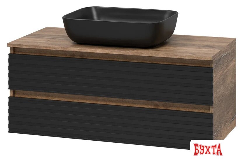 Мебель для ванных комнат Brevita Тумба под умывальник Dakota 100 DAK-09100-19/02-2Я 2