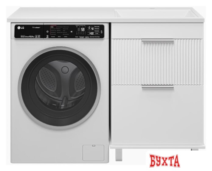 Мебель для ванных комнат Brevita Тумба под умывальник Enfida 60 ENF-07060-012Я (белый матовый) 2