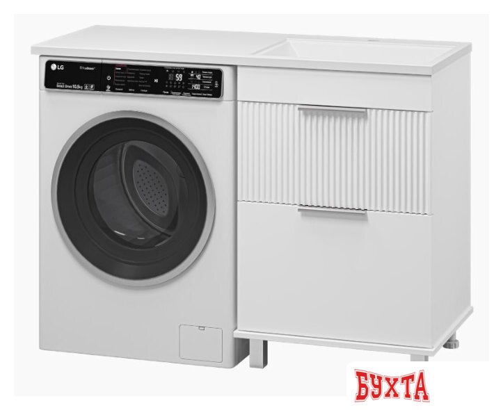 Мебель для ванных комнат Brevita Тумба под умывальник Enfida 60 ENF-07060-012Я (белый матовый) 3