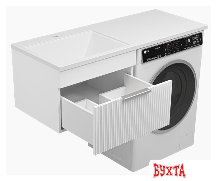 Мебель для ванных комнат Brevita Тумба под умывальник Enfida 60 ENF-09060-011Я 5