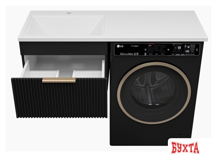 Мебель для ванных комнат Brevita Тумба под умывальник Enfida 60 ENF-09060-021Я 3