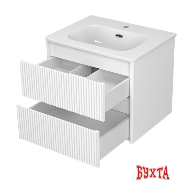 Мебель для ванных комнат Brevita Тумба под умывальник Riva 60 RIV-07060-0102Я 5