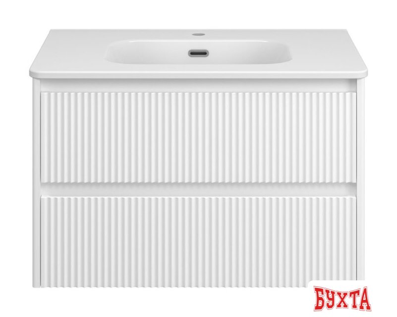 Мебель для ванных комнат Brevita Тумба под умывальник Riva 80 RIV-07080-0102Я 2