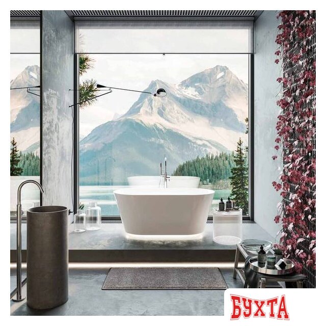 Ванна Polimat Ida 150x75 (отдельностощая, белый) 2