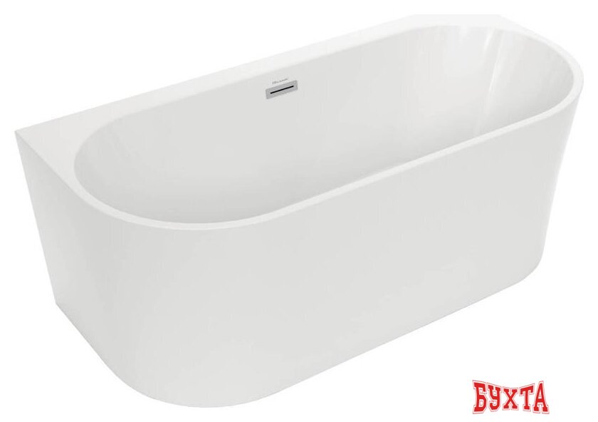 Ванна Polimat Sola 160x75 (пристенная, белый) 1