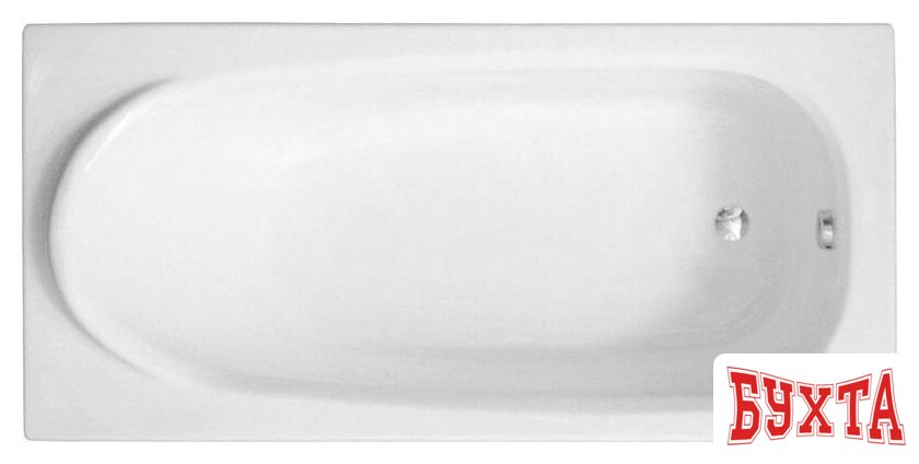 Ванна Polimat MEDIUM 170x75 с ножками 1