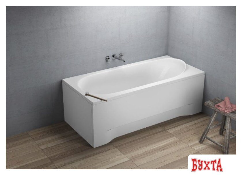 Ванна Polimat MEDIUM 170x75 с ножками 2