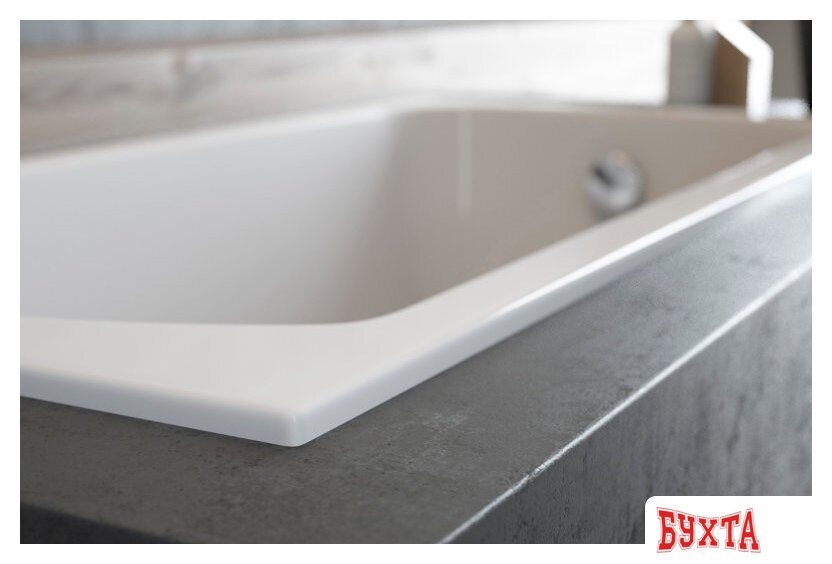 Ванна Polimat CLASSIC Slim 170x70 с ножками 3