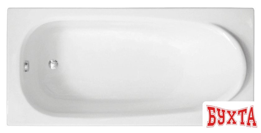 Ванна Polimat MEDIUM 190x80 00298 (с ножками)