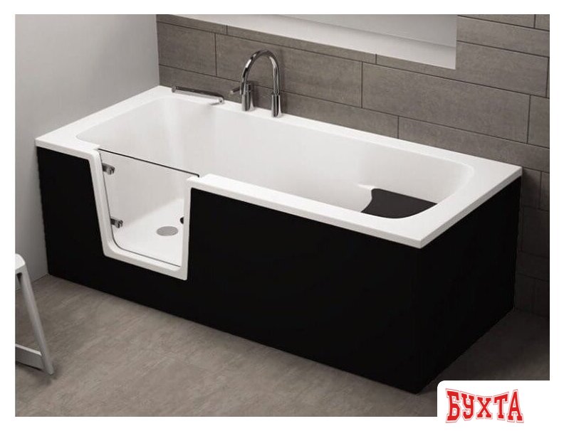 Ванна Polimat Vovo 150x75 00484 (белый) 3