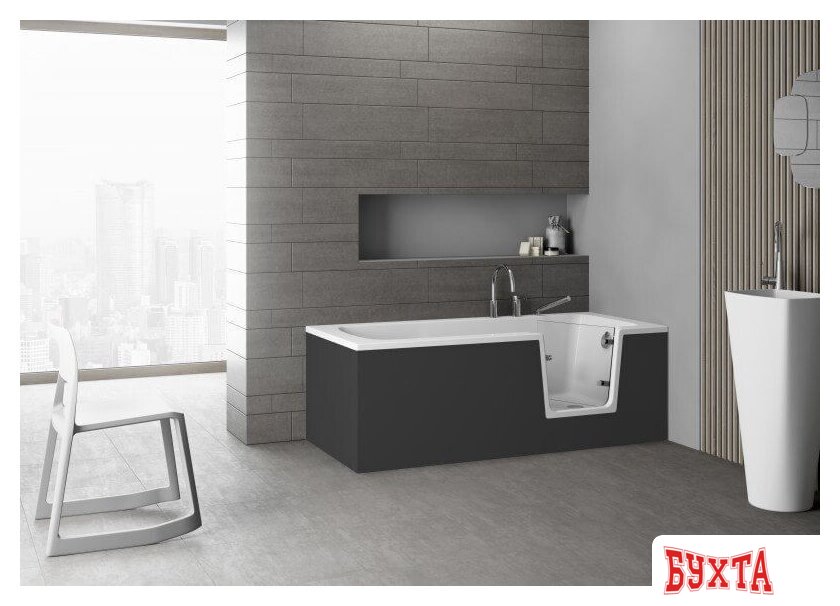 Ванна Polimat Avo 170x75 00877 (белый) 5