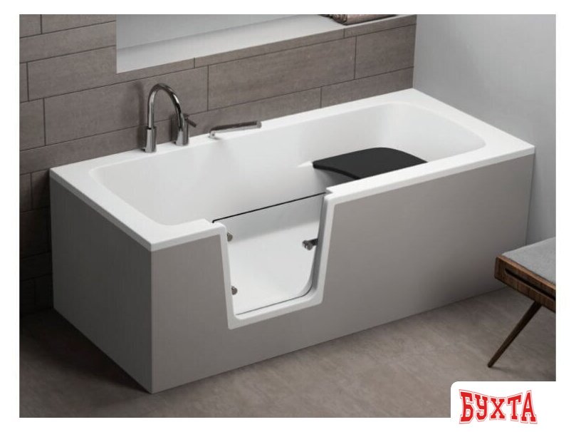 Ванна Polimat Vovo 170x75 00894 (белый) 3