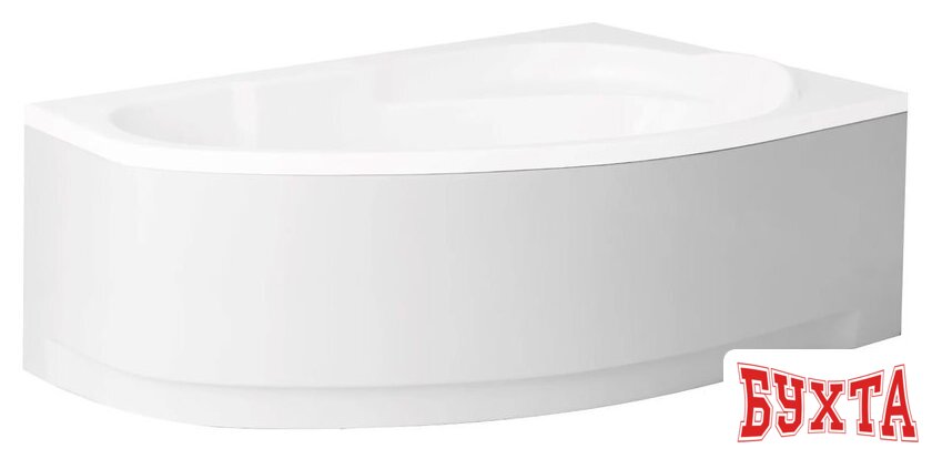 Фронтальный экран под ванну Polimat Marea 150x100 R 00294 (правый, белый)