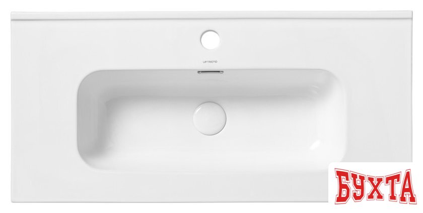 Умывальник Uptrend Charo 80 (глянцевый белый) 3